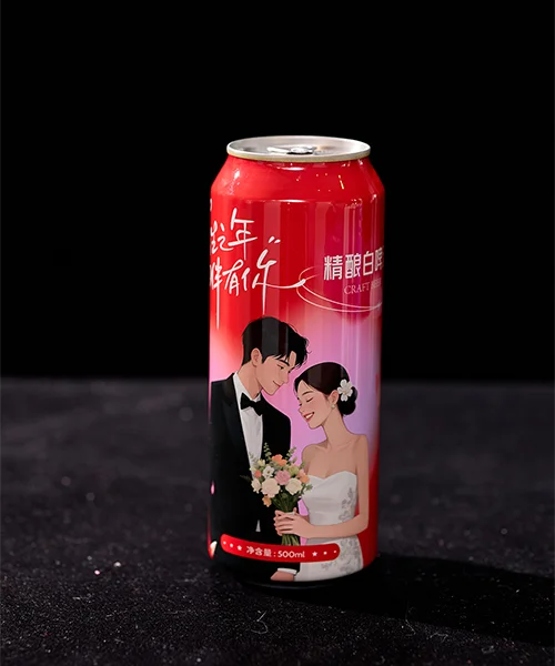 婚庆单瓶：卡通主题